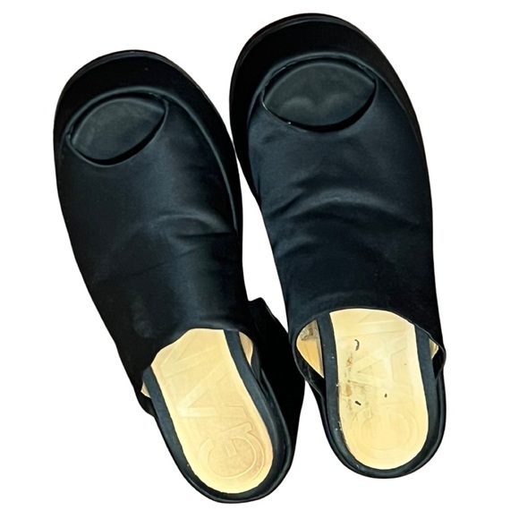 GANNI Satin platform mules size 37 - Picture 8 of 9